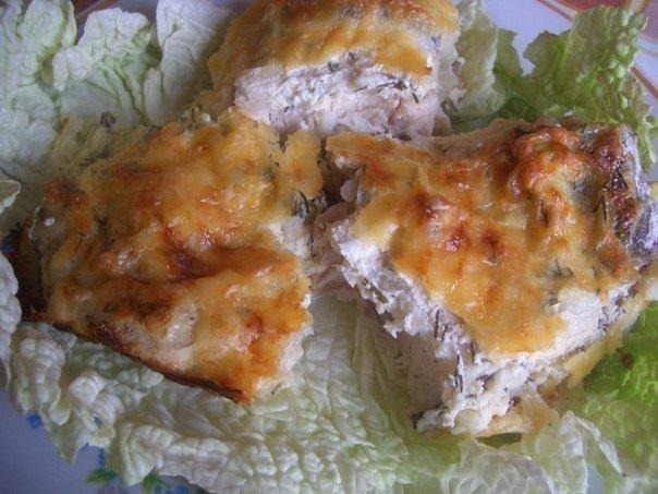 "Рыба, запеченная в сметане" "Рыба, запеченная в сметане"