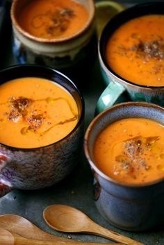 Морковный суп с белой фасолью(Постный)