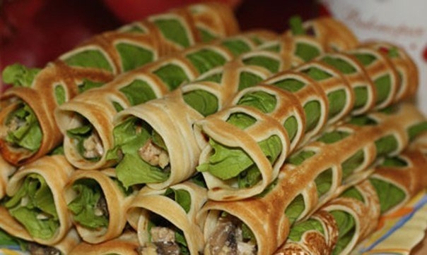 Блинная закуска Макраме Блинная закуска Макраме