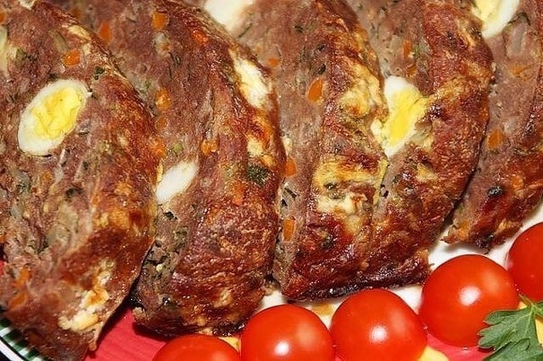 Рулет из мясного фарша Рулет из мясного фарша