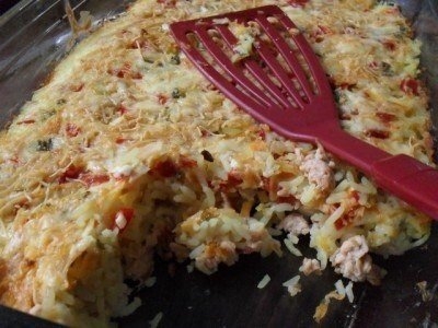 Рыбная запеканка с рисом Рыбная запеканка с рисом