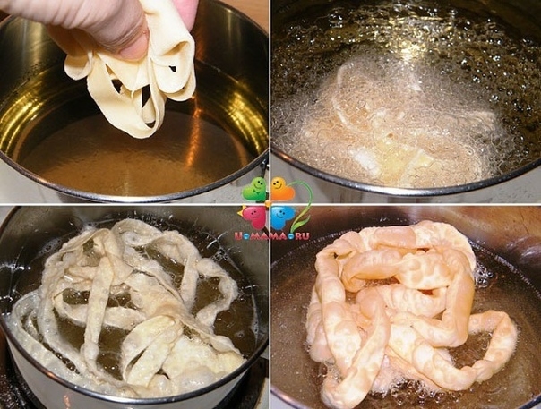 Вкусный хворост, тающий во рту Вкусный хворост, тающий во рту