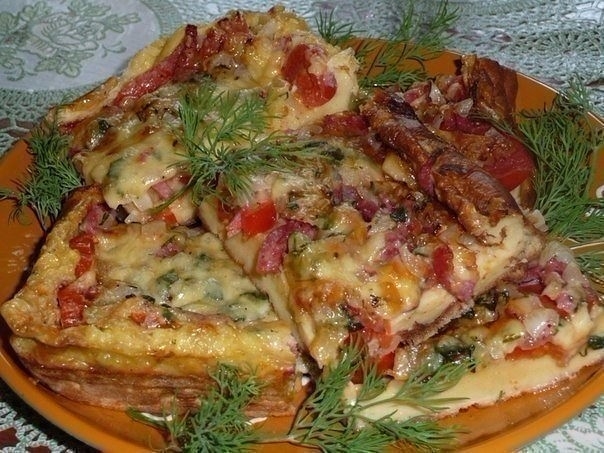 ОМЛЕТ - ПИЦЦА ОМЛЕТ - ПИЦЦА