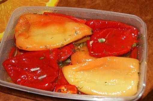 Маринованный болгарский перец