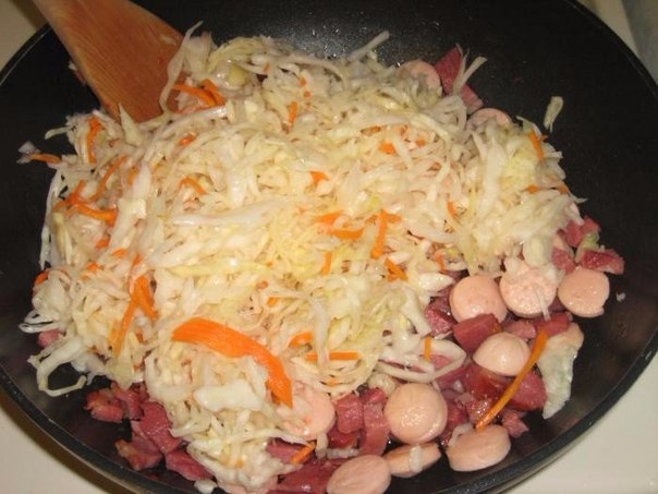 Любимая солянка из капусты