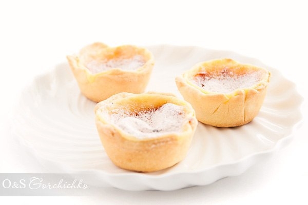 Португальские пирожные (Pasteis) с заварным кремом Португальские пирожные (Pasteis) с заварным кремом