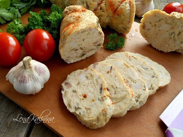 Куриная колбаса в домашних условиях. Куриная колбаса в домашних условиях.