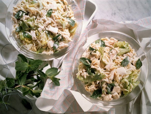 Куриный салатик на ужин: просто и со вкусом!