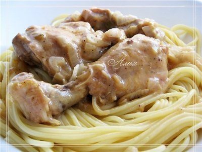 Гедлибже (курица в сметане по-кабардински). Гедлибже (курица в сметане по-кабардински).