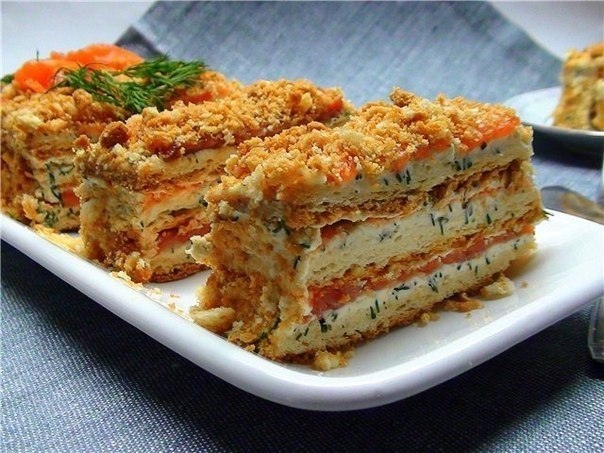 Закусочный "Наполеон". Закусочный "Наполеон".