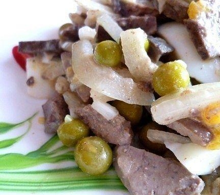 Салат "И печень может быть пикантной..." Салат "И печень может быть пикантной..."