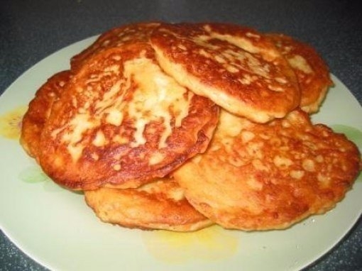 Овсяные оладушки с яблоками и морковью