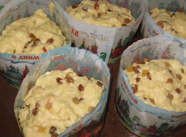 Александрийское тесто (для куличей) Александрийское тесто (для куличей)