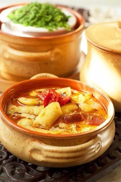 Суп из стручковой фасоли