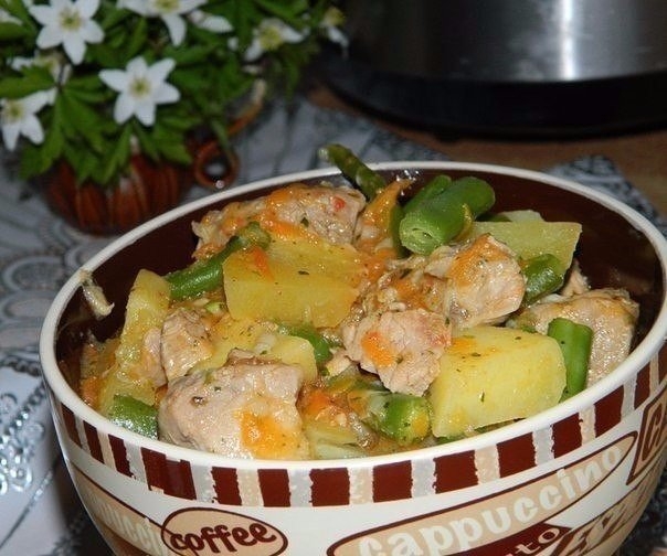 ОВОЩНОЕ РАГУ СО СВИНИНОЙ