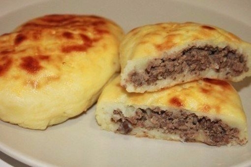 Картофельные зразы с печёночной начинкой.