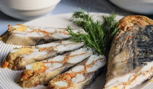 Обалденный рулет из скумбрии.