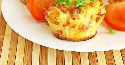 Сырно-сосисочные запеканочки