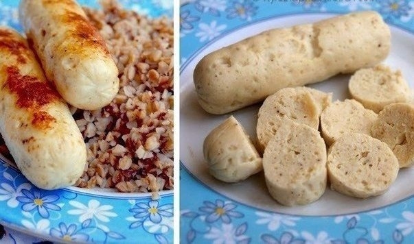 Как сделать куриные сосиски самому.