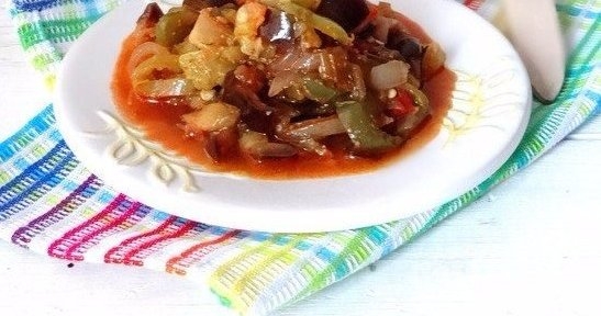 Соте с баклажанами