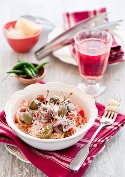 Спагетти Путанеска.