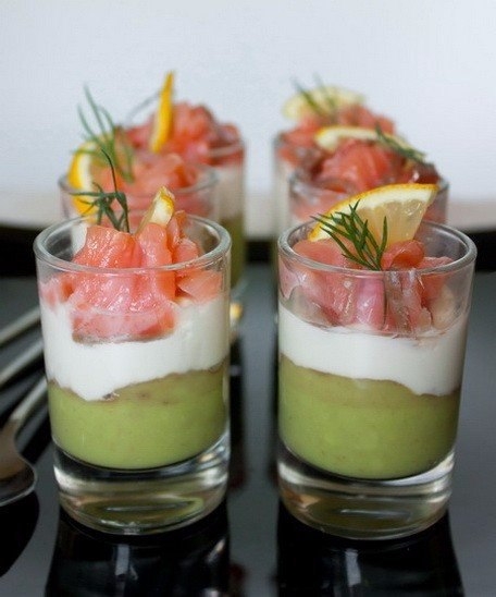 Веррины с селедочным салатом