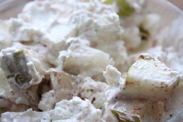 Творожно-грушевый десертик