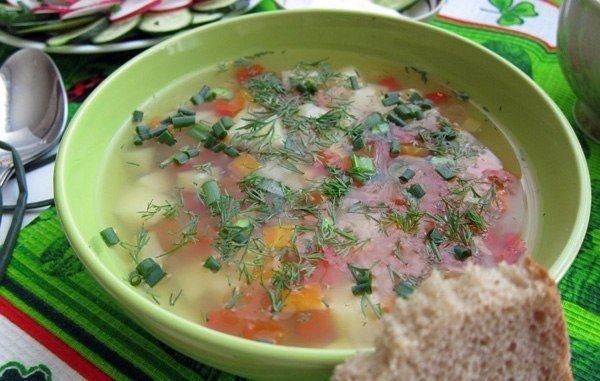 Овощной суп.