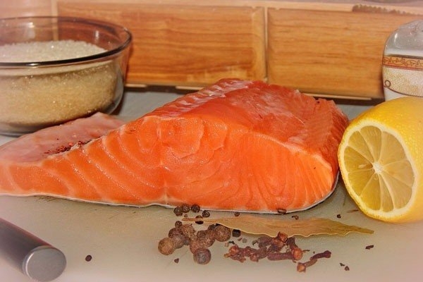 Малосольная семга