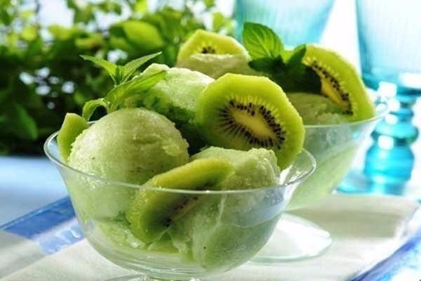 Сорбет из киви