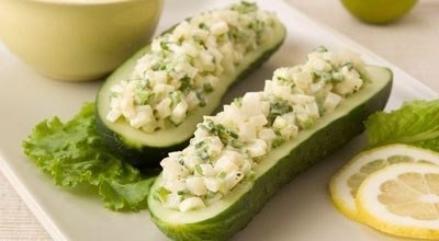 Огурцы фаршированные
