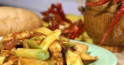 Куриная грудка с авокадо