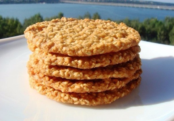 Кунжутное печенье