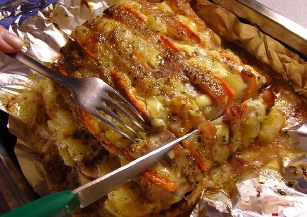 Курица по-тропически