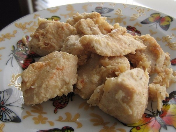 Курица маринованная в кефире с овощами