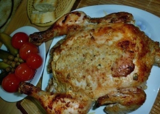 "Улетная" курица