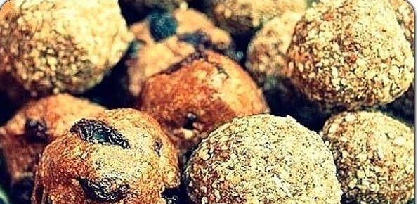 Миндальные трюфели с корицей