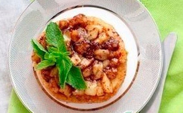 Французские тосты с яблоками