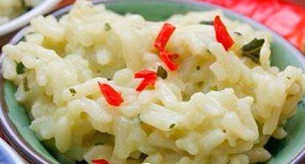Летнее ризотто с кабачками