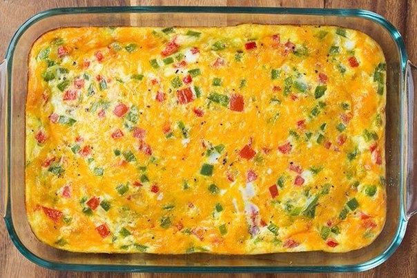 ЗАПЕЧЕНЫЙ ОМЛЕТ С ОВОЩАМИ