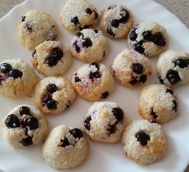 ПЕЧЕНЬЕ "КОКОСАНКА" С ЧЕРНОЙ СМОРОДИНОЙ