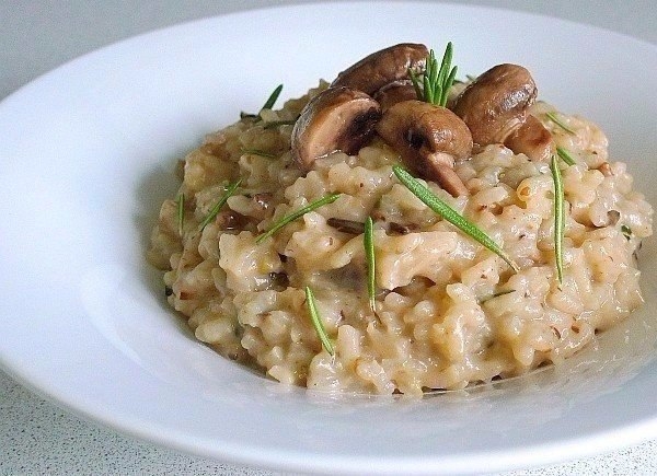 Грибное ризотто