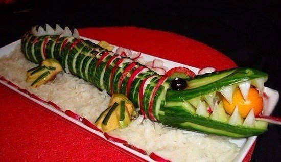 Украсьте свой стол оригинально и со вкусом! Поверьте, вечер пройдет "на ура"!
