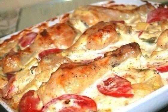 Румяные запеченные куриные ножки с нежном соусе! Восхитительно, ароматно, вкусно!