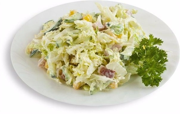 Нежный лёгкий салатик с курочкой и пекинской капустой. Волшебный вкус!
