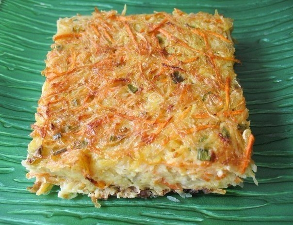Румяная хрустящая корочка и сочные овощи внутри! Очень вкусно!