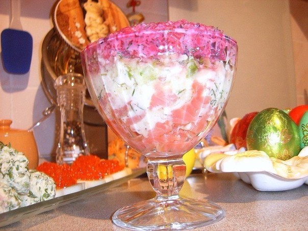 Нежнейший рыбный салатик на все случаи жизни. Вам понравится!