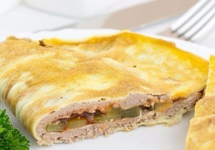 Это вкуснейшее блюдо, которое готовится из фарша, яиц, кроме того дополняется солеными огурцами. Воо Это вкуснейшее блюдо, которое готовится из фарша, яиц, кроме того дополняется солеными огурцами. Воо