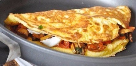 Рецепт омлета, как в лучших ресторанах. Так вкусно и красиво, что вы будете каждый день начинать с э