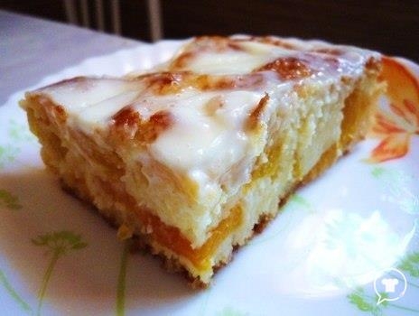 Пирог "Персиковое наслаждение".~